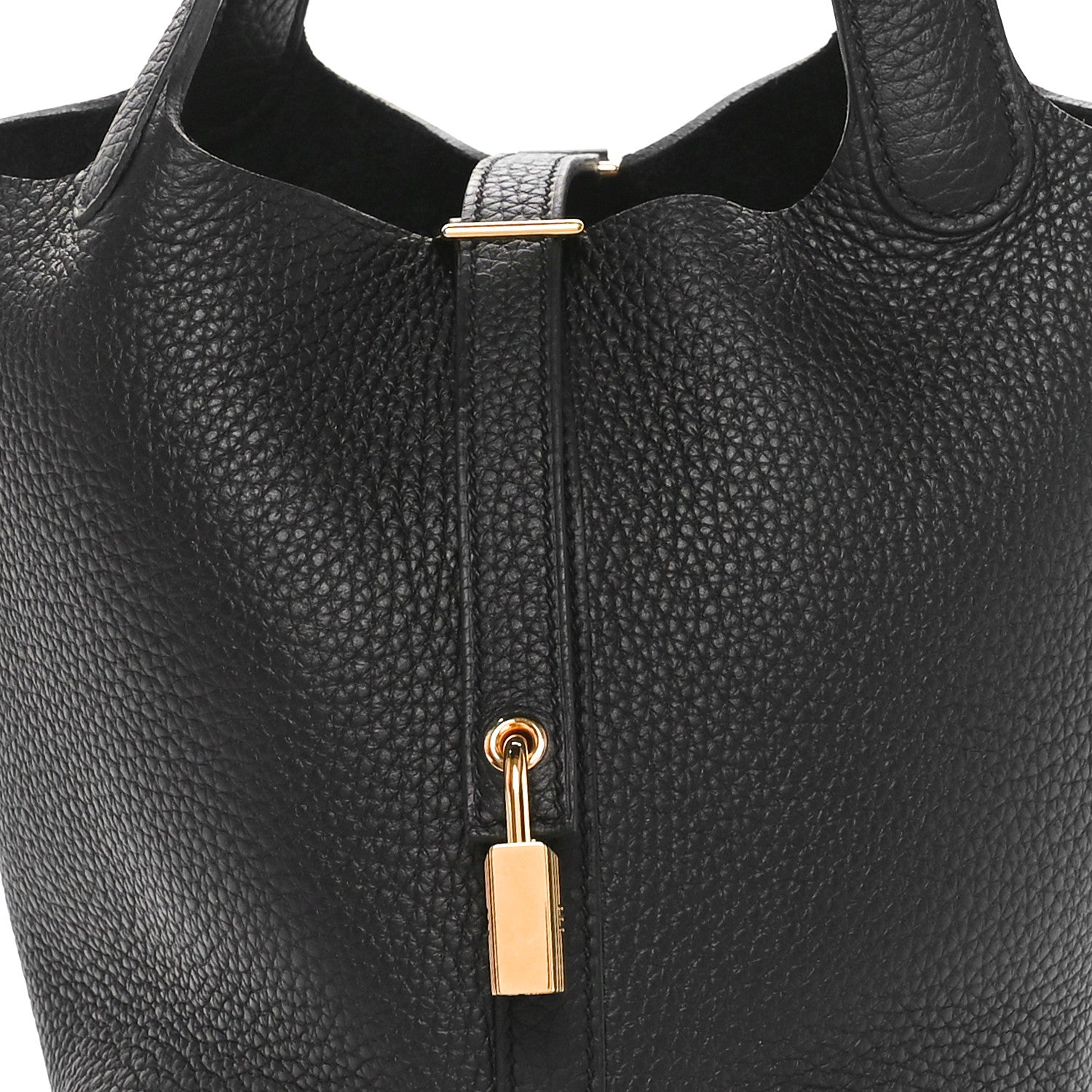 Hermes Taurillon Clemence Picotin Lock 18 PM Black 5 of 11