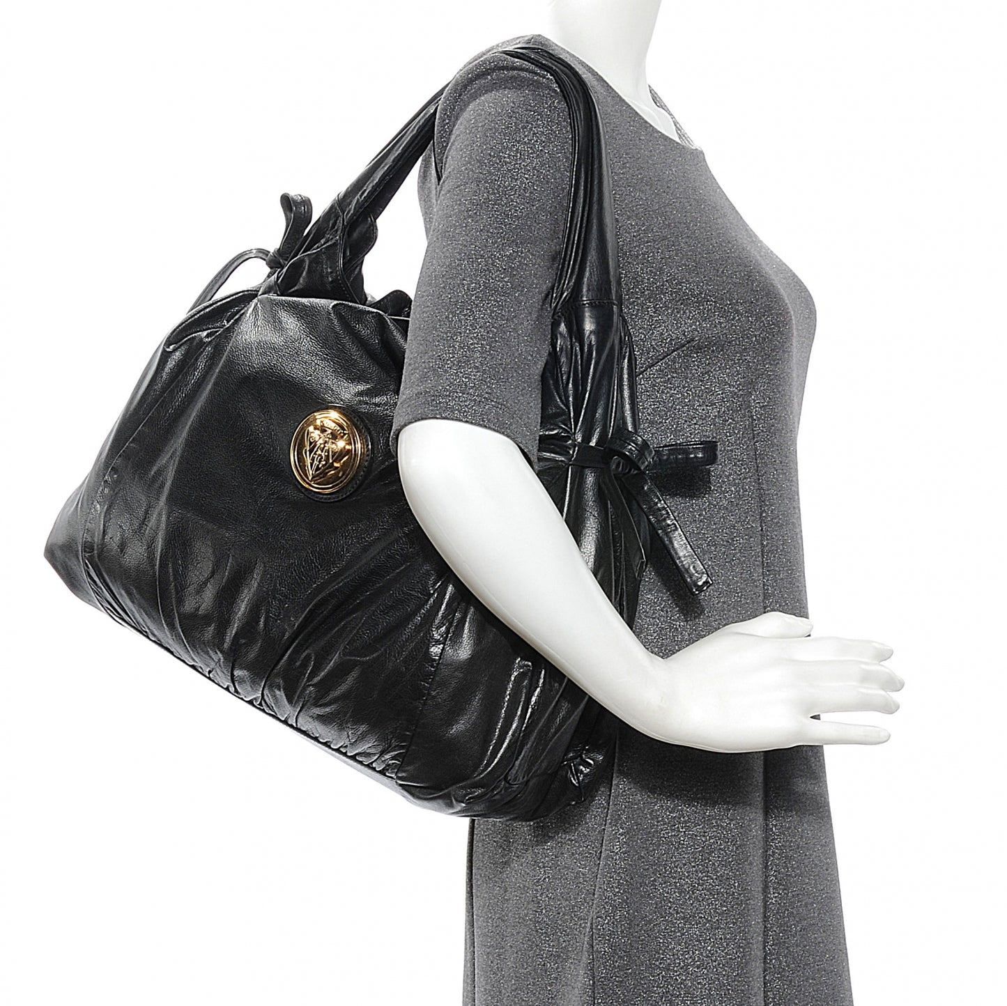 Leather Medium Hysteria Black
