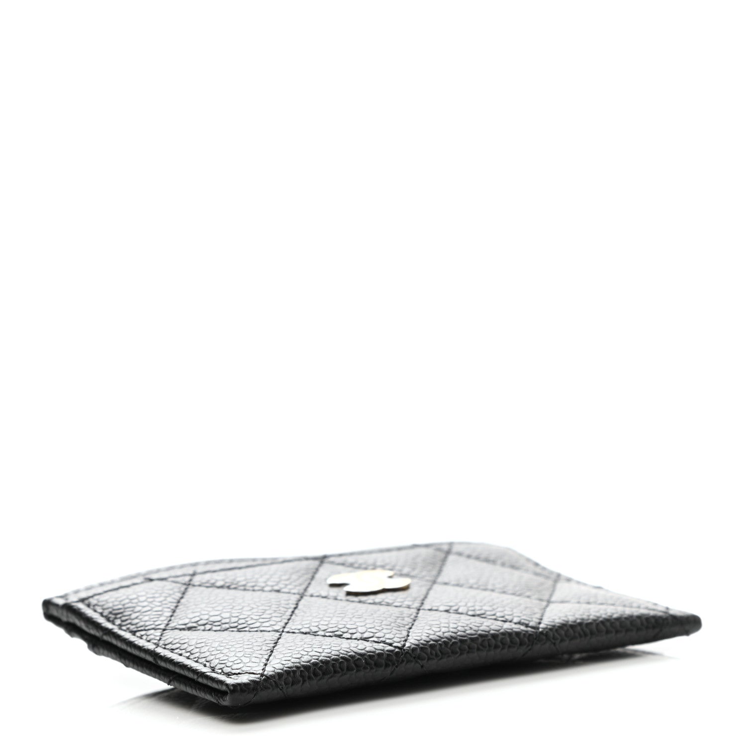 Chanel Caviar Quilted Card Holder Black 4 of 9