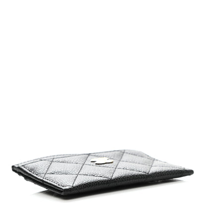 Chanel Caviar Quilted Card Holder Black 4 of 9