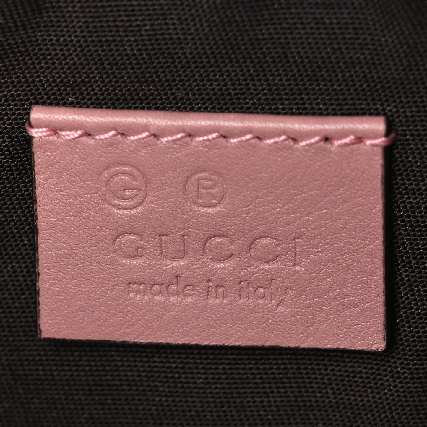Microguccissima Small Cosmetic Case Soft Pink