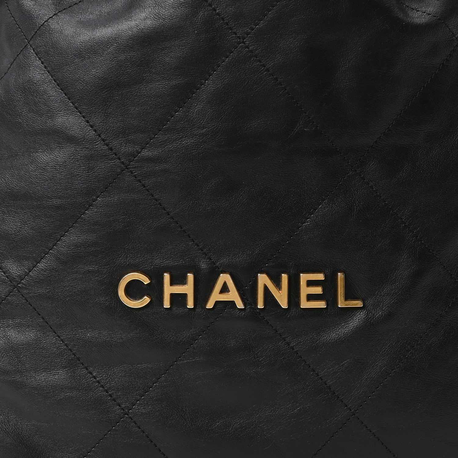 Chanel Shiny Calfskin Quilted Small Chanel 22 Black 14 of 19