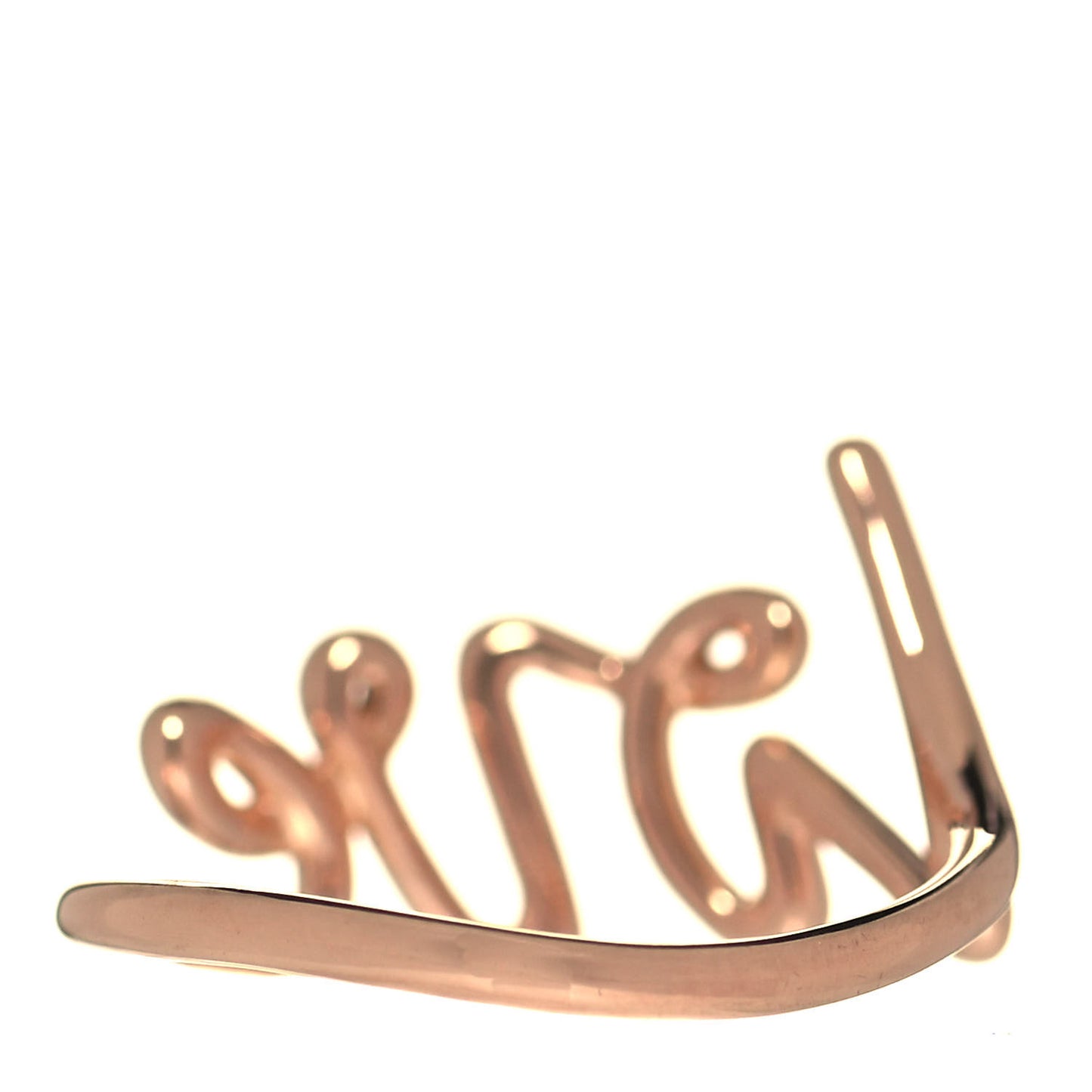 18K Rose Gold Paloma's Graffiti Love Ring 50 5.5
