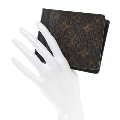 Louis Vuitton Monogram Macassar Multiple Wallet 2 of 8
