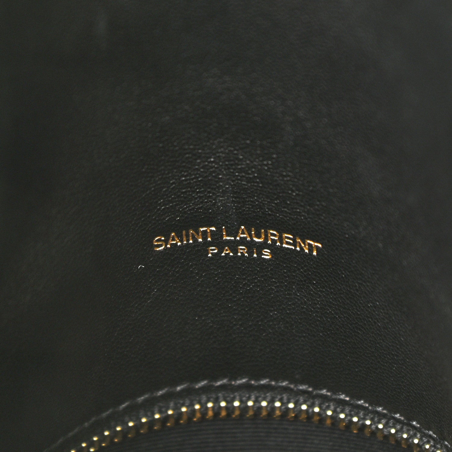 Saint Laurent Lambskin Quilted Small Loulou Puffer Monogram Chain Satchel Black 7 of 11