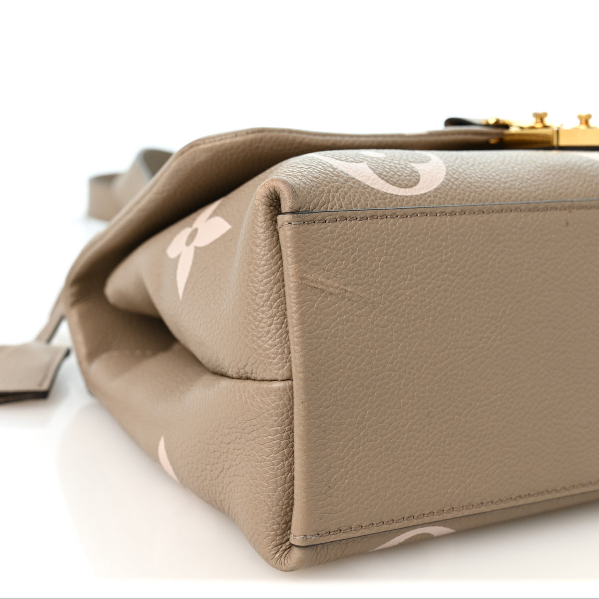 Louis Vuitton Empreinte Monogram Giant Madeleine MM Dove Grey Beige 7 of 8
