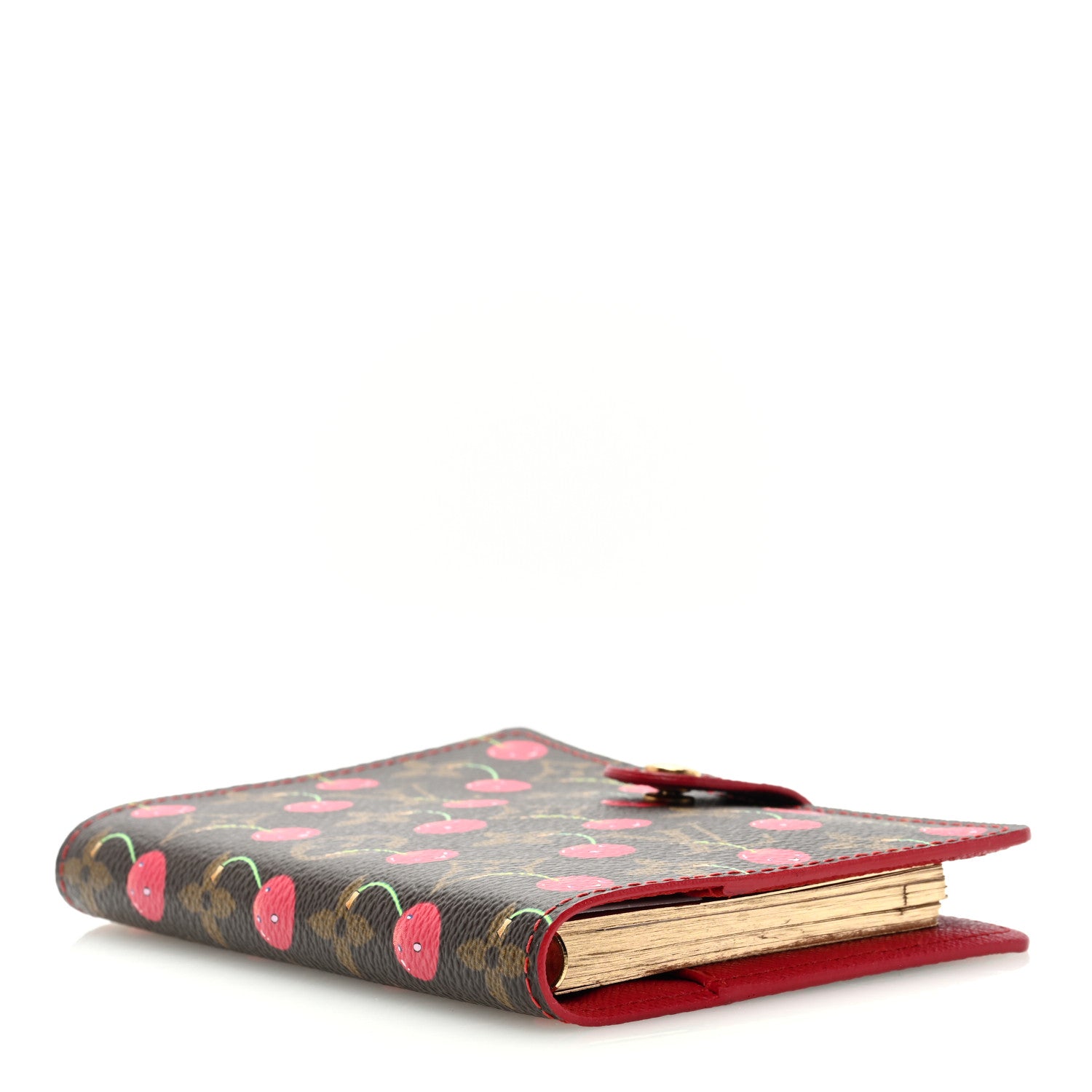 Louis Vuitton Monogram Cerises Small Ring Agenda Cover 4 of 6