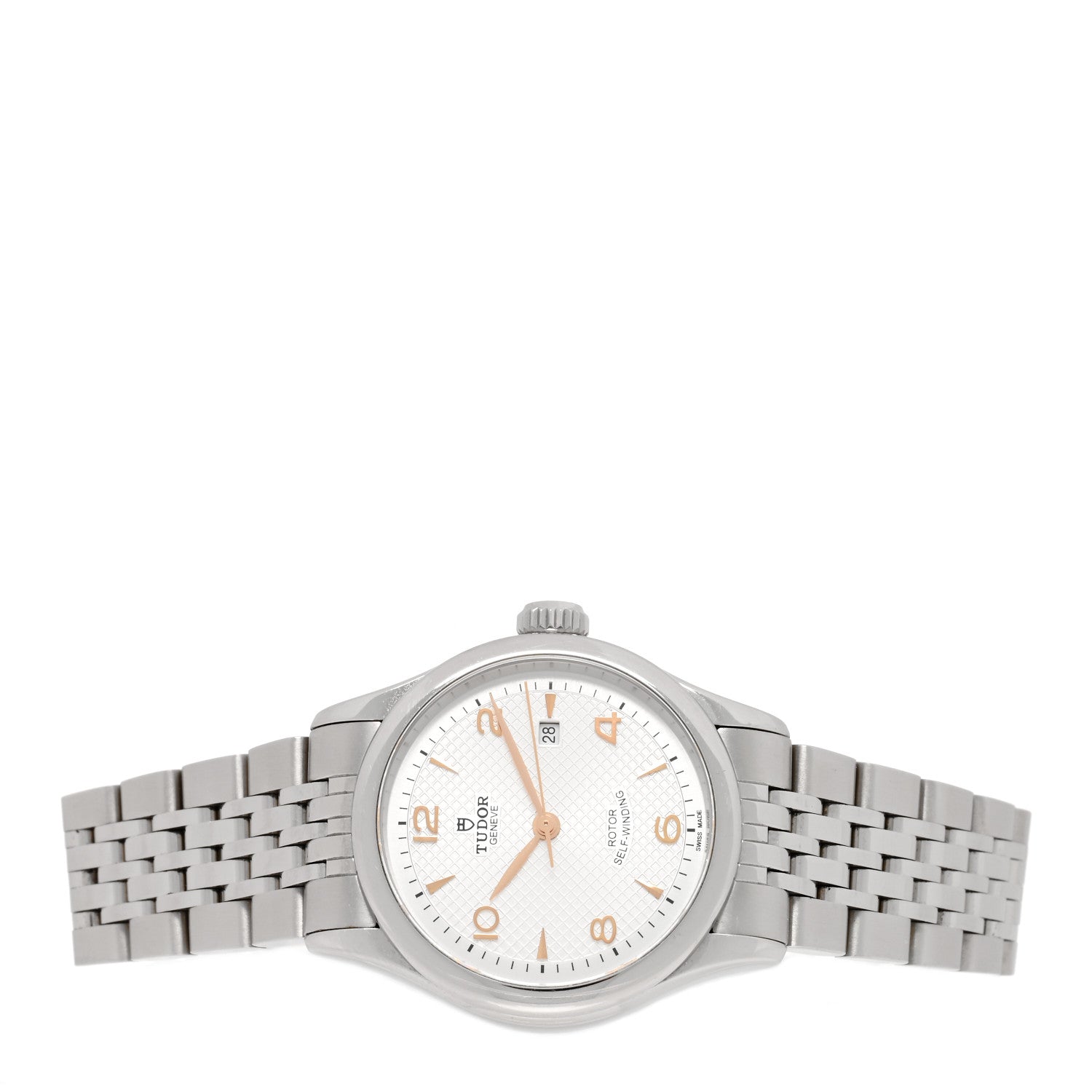 TUDOR Stainless Steel 36mm 1926 Automatic Watch White 91450 2 of 5