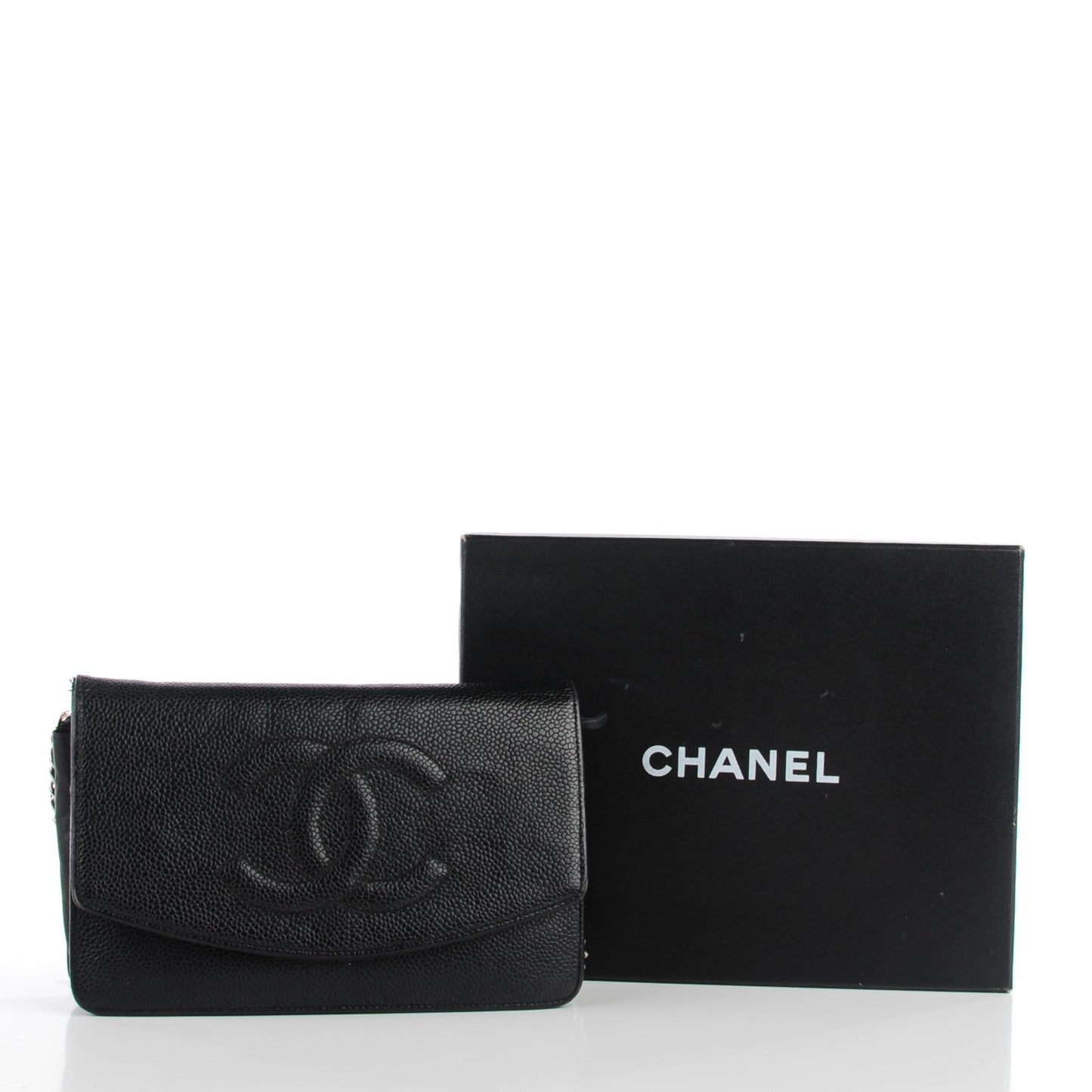 Caviar Timeless CC Wallet on Chain WOC Black