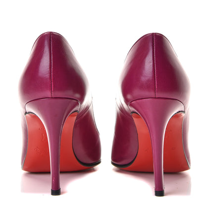 Christian Louboutin Kid Simple 70 Pumps 38.5 Grenadine 4 of 11