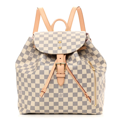 Louis Vuitton Damier Azur Sperone Backpack 1 of 9