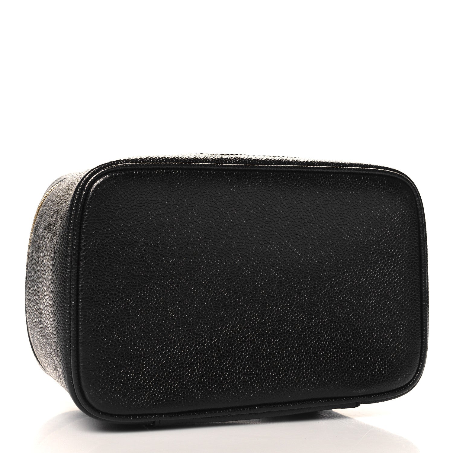 Chanel Caviar CC Vanity Cosmetic Case Black 4 of 10
