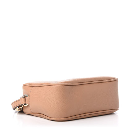 Gucci Pebbled Calfskin Small Soho Disco Bag Rose Beige 4 of 9