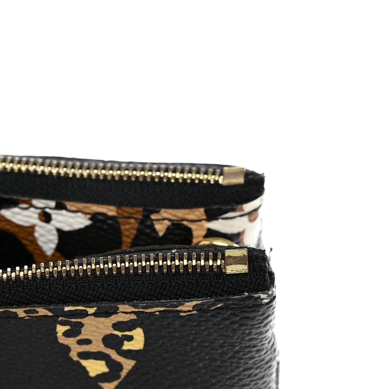 Louis Vuitton Monogram Giant Jungle Pochette Double Zip Black 11 of 12