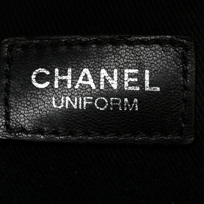 Chanel Grained Calfskin Quilted Waist Belt Bag Black 6 of 12