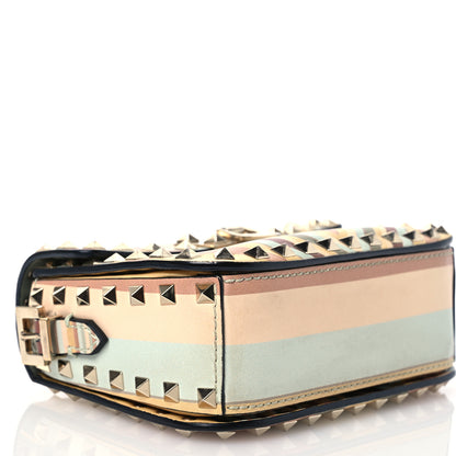 Valentino Garavani Vitello Native Couture 1975 Rockstud Crossbody Bag Green Multicolor 9 of 15