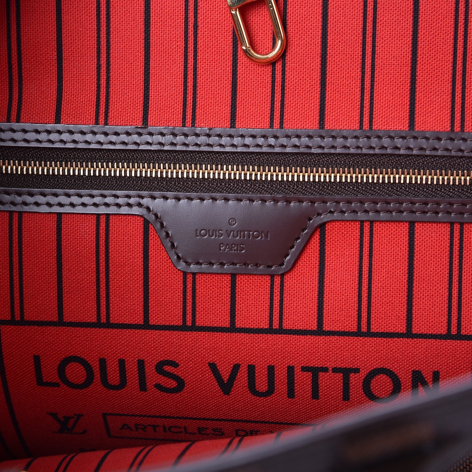 Louis Vuitton Damier Ebene Neo Neverfull MM 6 of 10