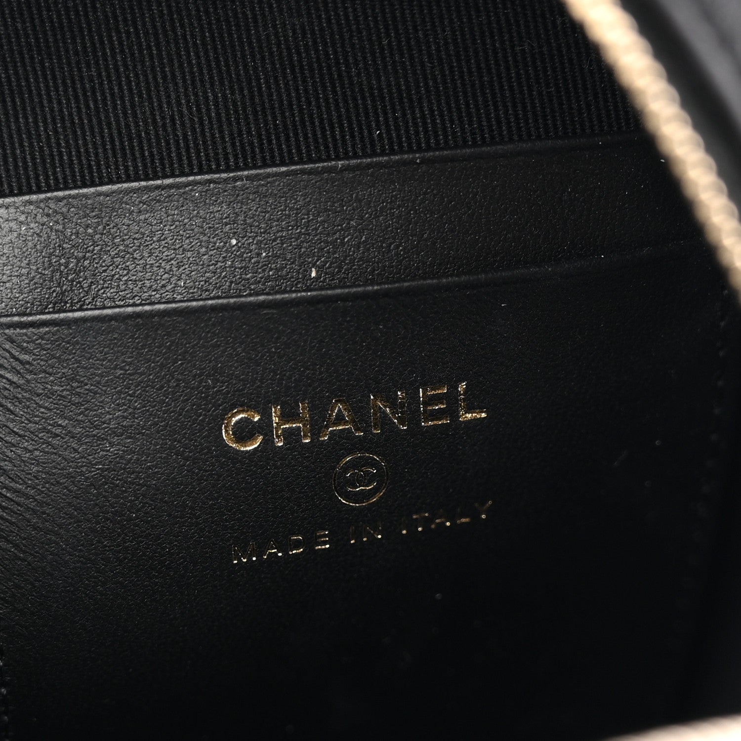 Chanel Lambskin Quilted Mini Backpack Black White 6 of 12