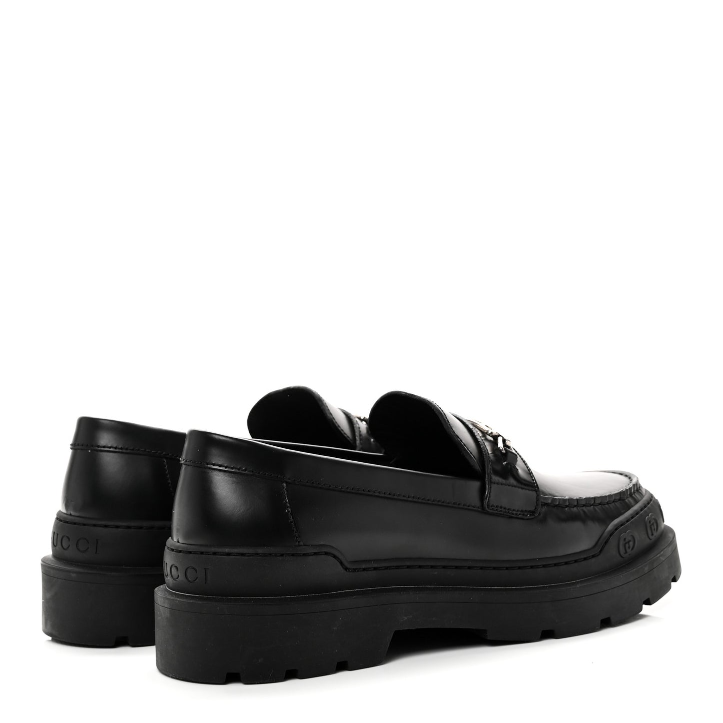 Sherlin Millennial Ribot Mens Platform Loafers 10 Black