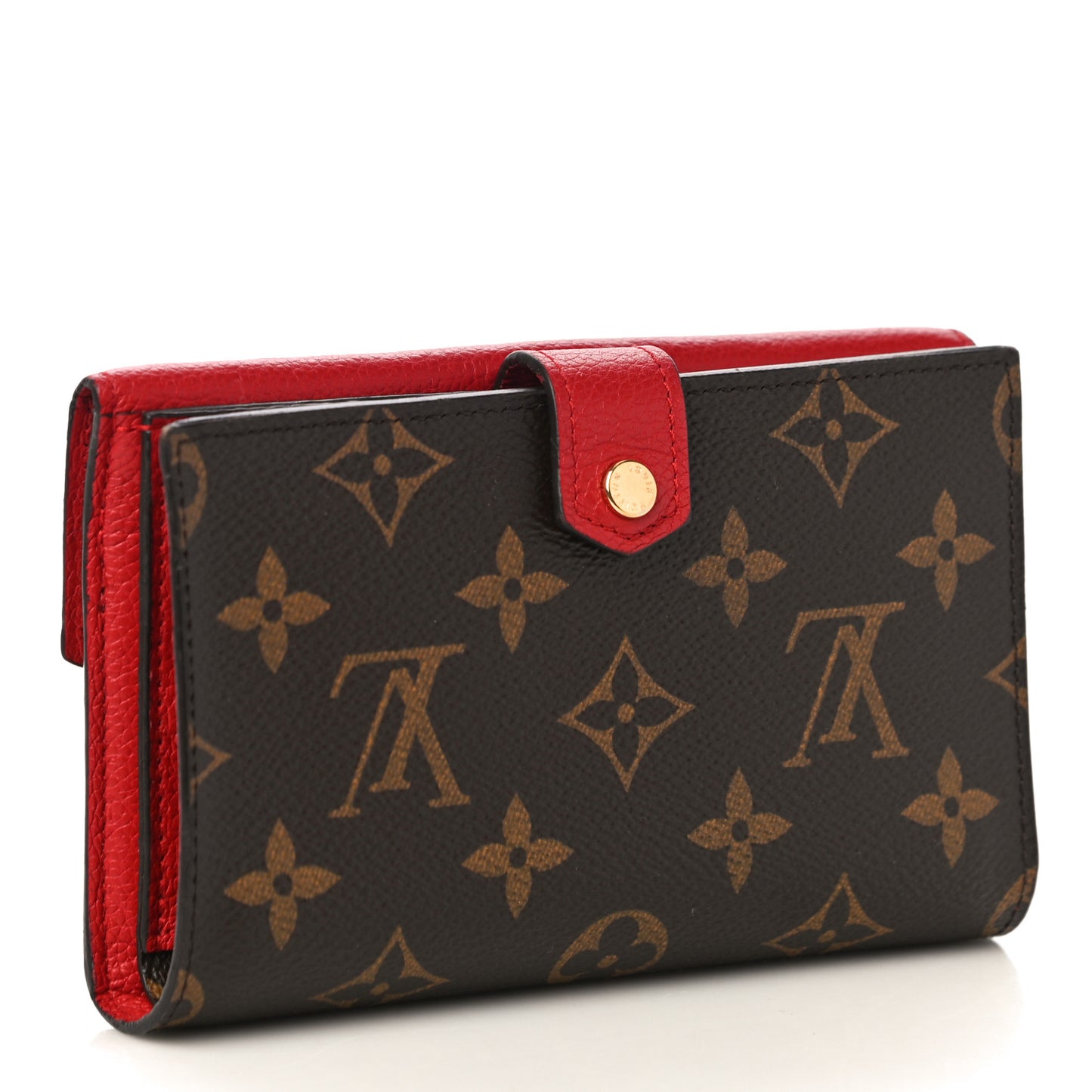 Monogram Pallas Compact Wallet Cherry
