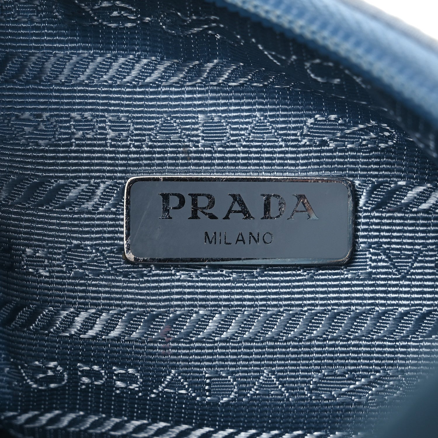 Prada Tessuto Nylon Mini Re-Edition 2000 Bag Celeste 1867954