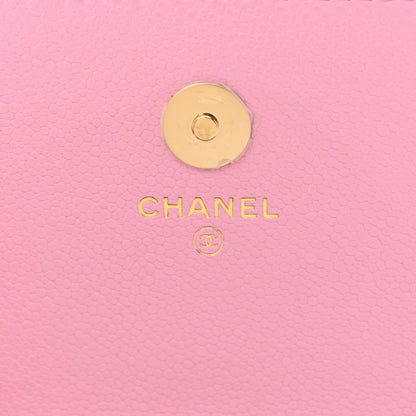 Chanel Caviar Quilted Business Affinity Clutch With Chain Flap Lilac 6 of 12