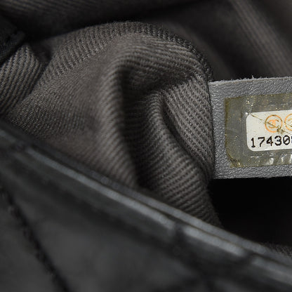 Chanel Iridescent Calfskin Large Coco Daily Flap Black 8 of 21