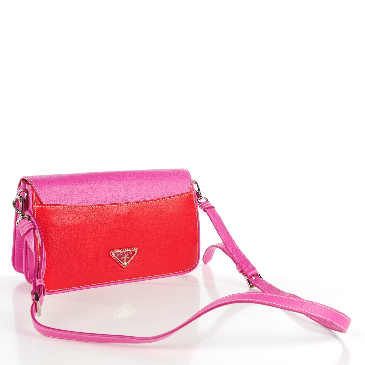 Cinghiale Color Crossbody Bag Fuxia Fuoco