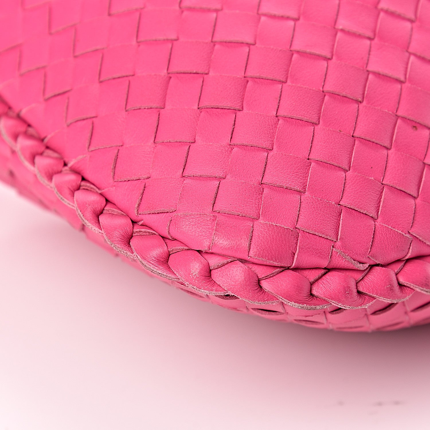 Bottega Veneta Nappa Intrecciato Medium Veneta Hobo Rosa Shock 9 of 15