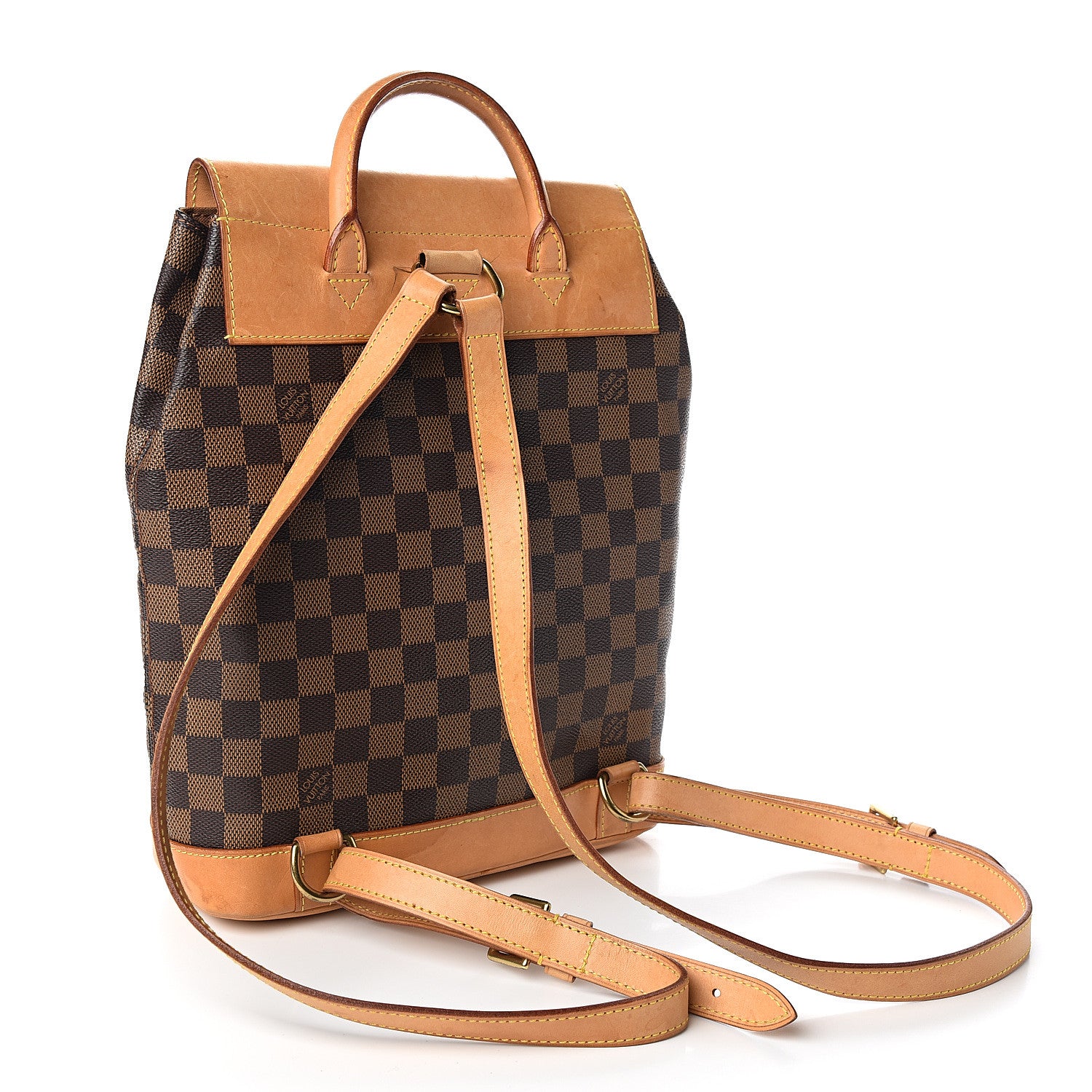 Louis Vuitton Damier Ebene Soho Centenaire Backpack 2 of 12