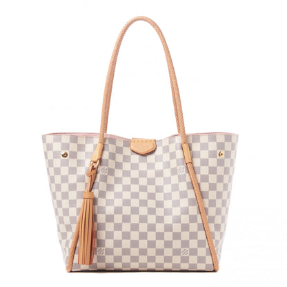 Louis Vuitton Damier Azur Propriano Rose Ballerine 1 of 9