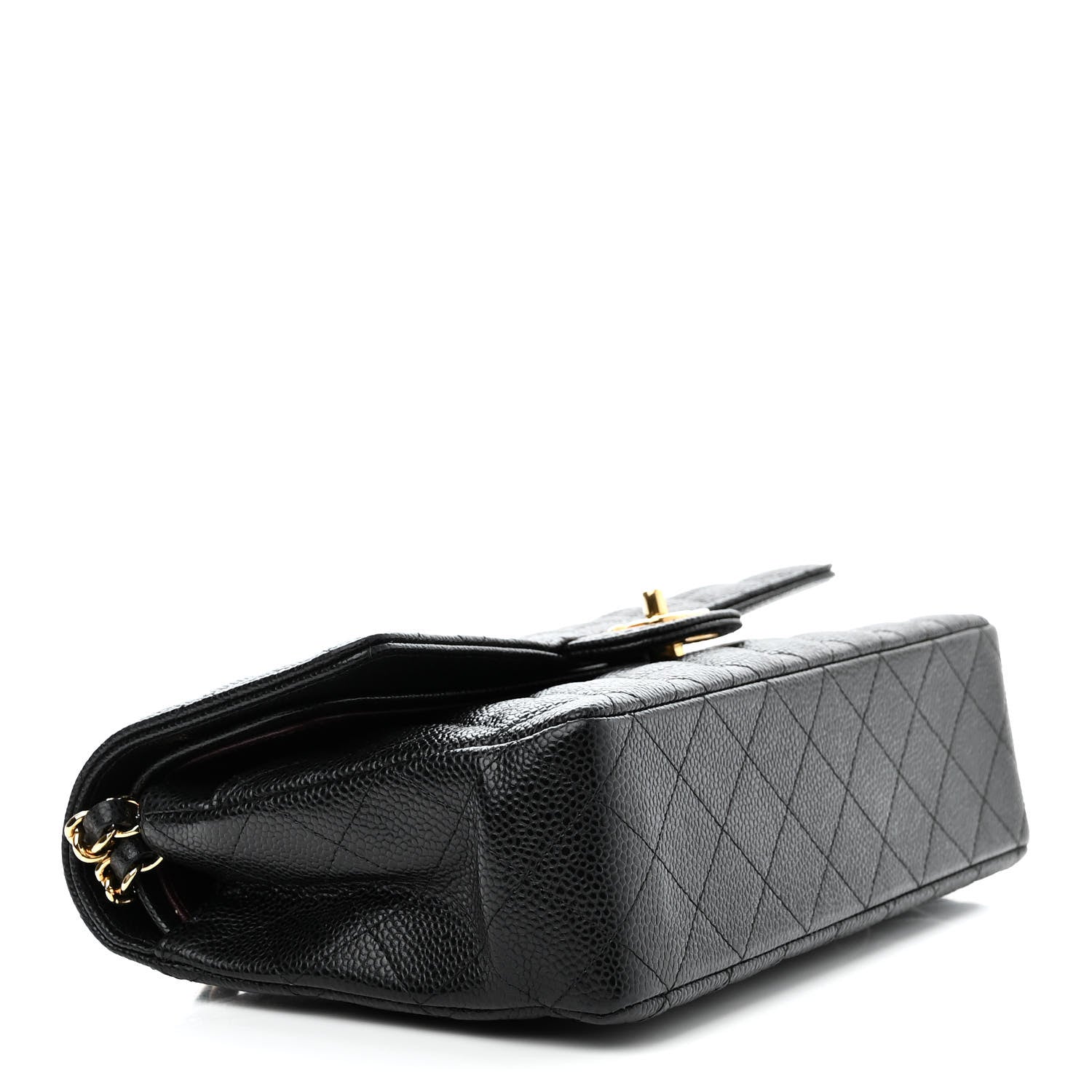 Chanel Caviar Quilted Medium Double Flap Black 4 of 11