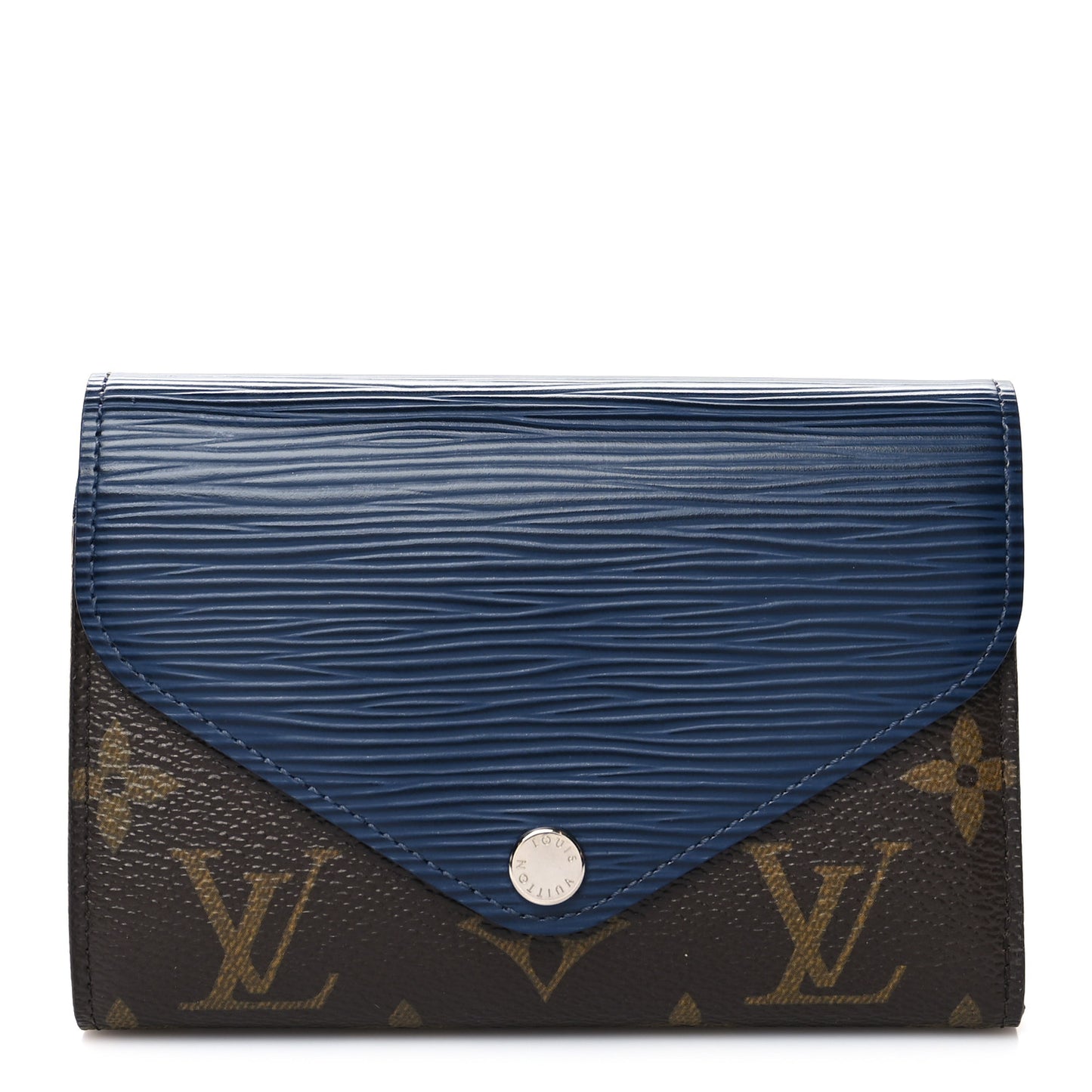 Epi Monogram Marie-Lou Compact Wallet Indigo