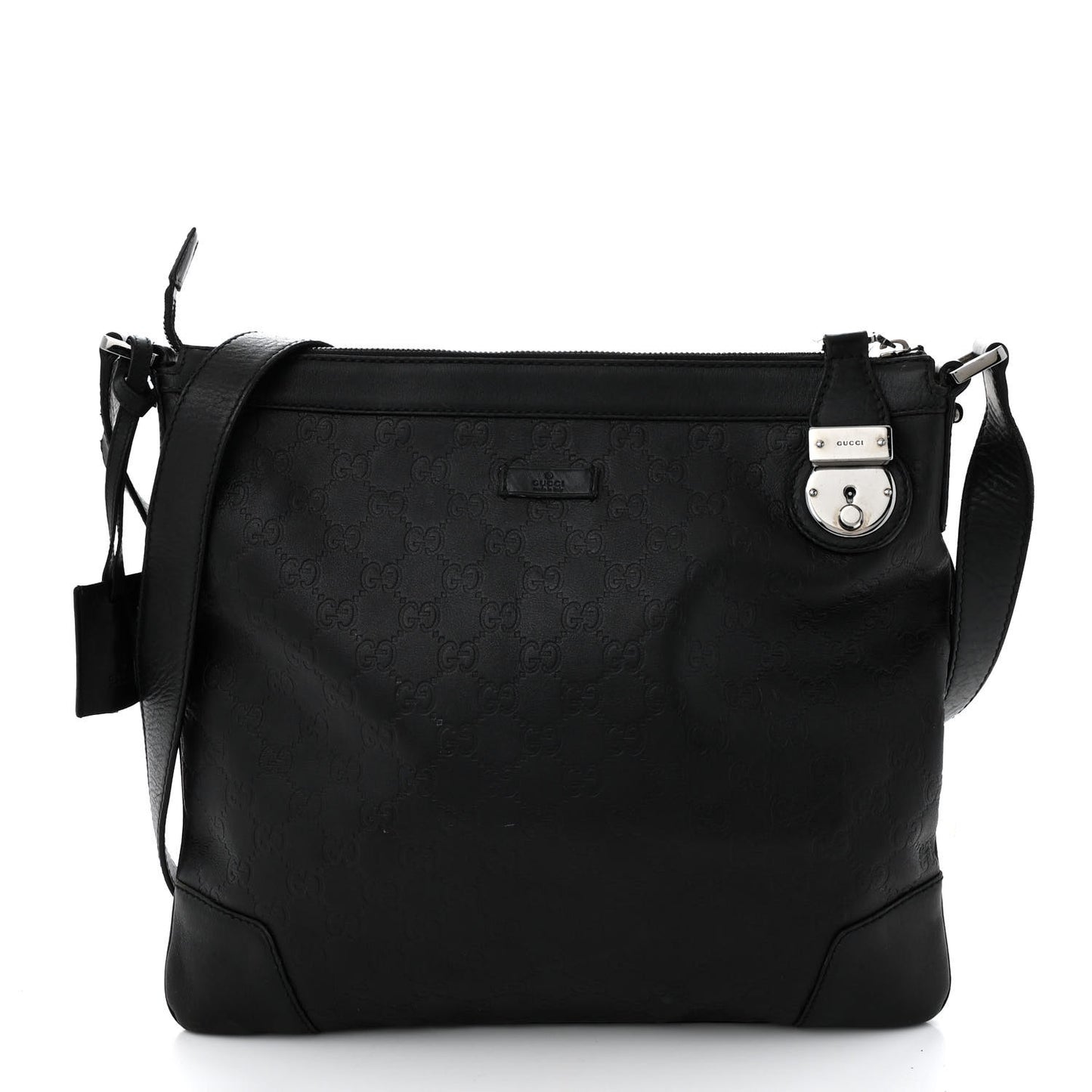 Guccissima GG Messenger Bag Black