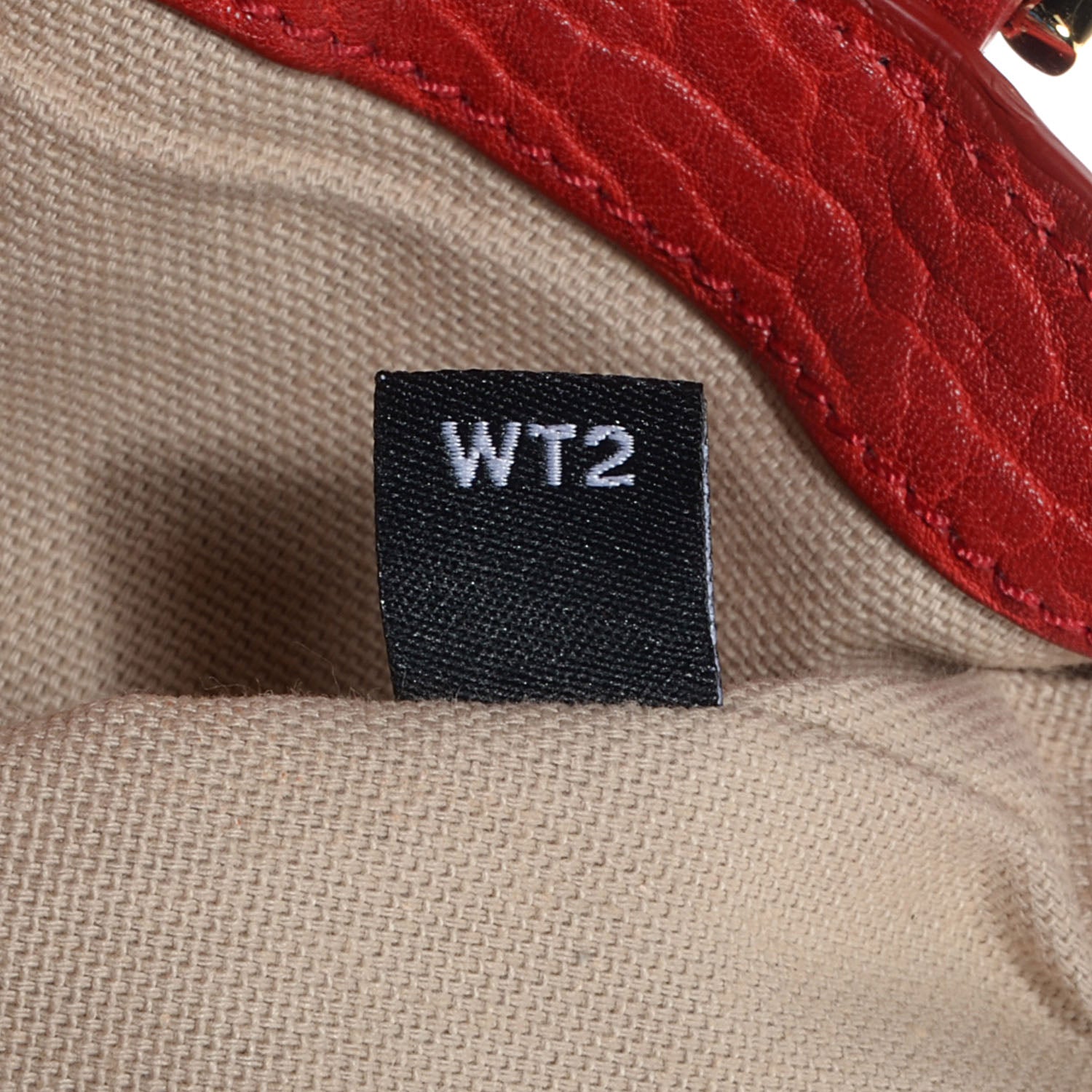 Mulberry Shrunken Calfskin Medium Alexa Poppy Red 3 of 14
