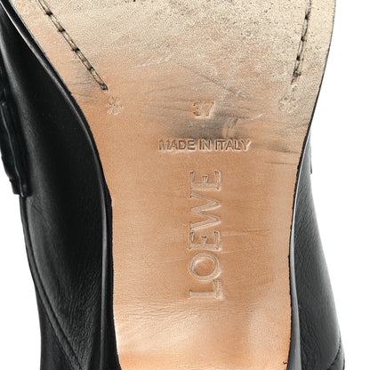 Loewe Campo 40mm Loafers 37 Black 7 of 11