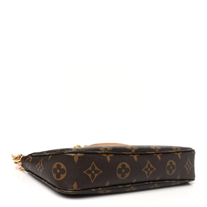 Louis Vuitton Monogram Chain Pochette Accessories 4 of 9