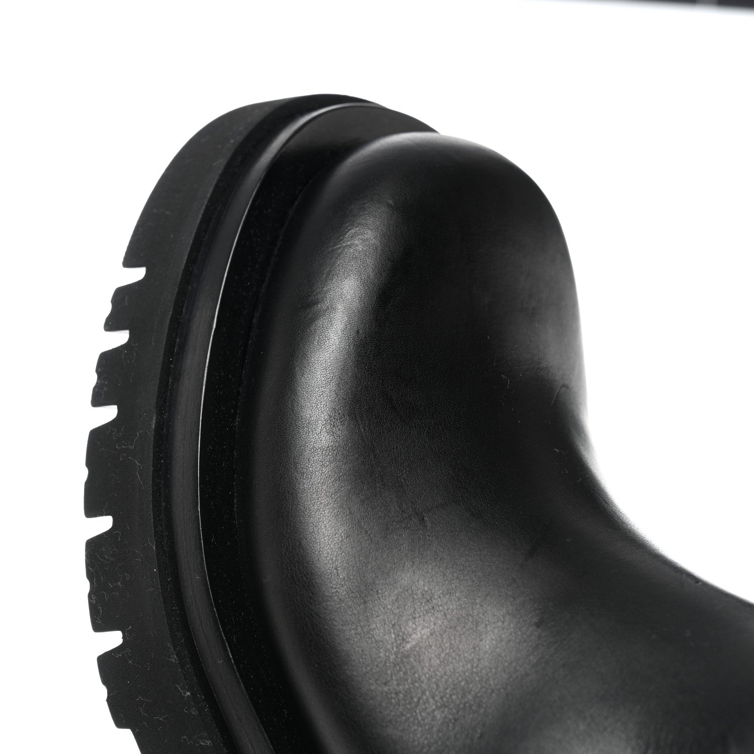 Bottega Veneta Calfskin The Lug Chelsea 55mm Boots 38 Black 8 of 9