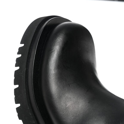 Bottega Veneta Calfskin The Lug Chelsea 55mm Boots 38 Black 8 of 9