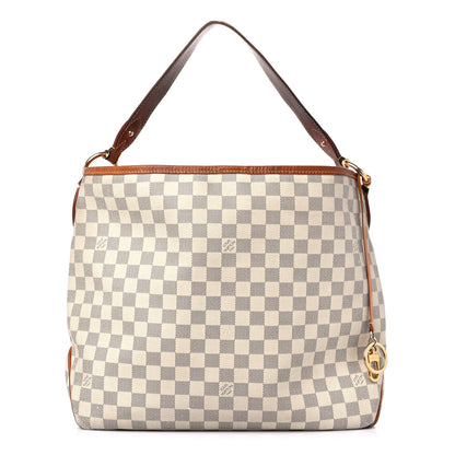 Louis Vuitton Damier Azur Delightful MM Pink 1 of 17