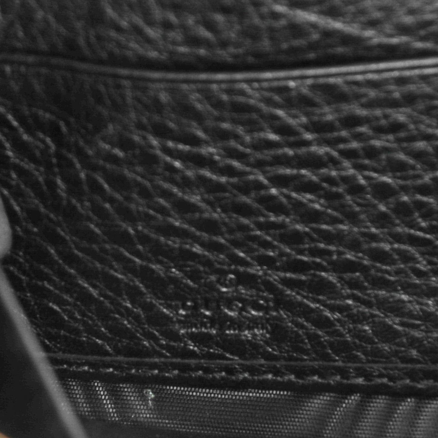 Pebbled Calfskin Soho Zip Around Wallet Black