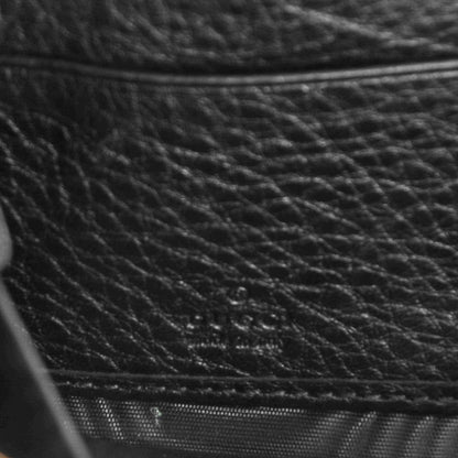Gucci Pebbled Calfskin Soho Zip Around Wallet Black 6 of 7