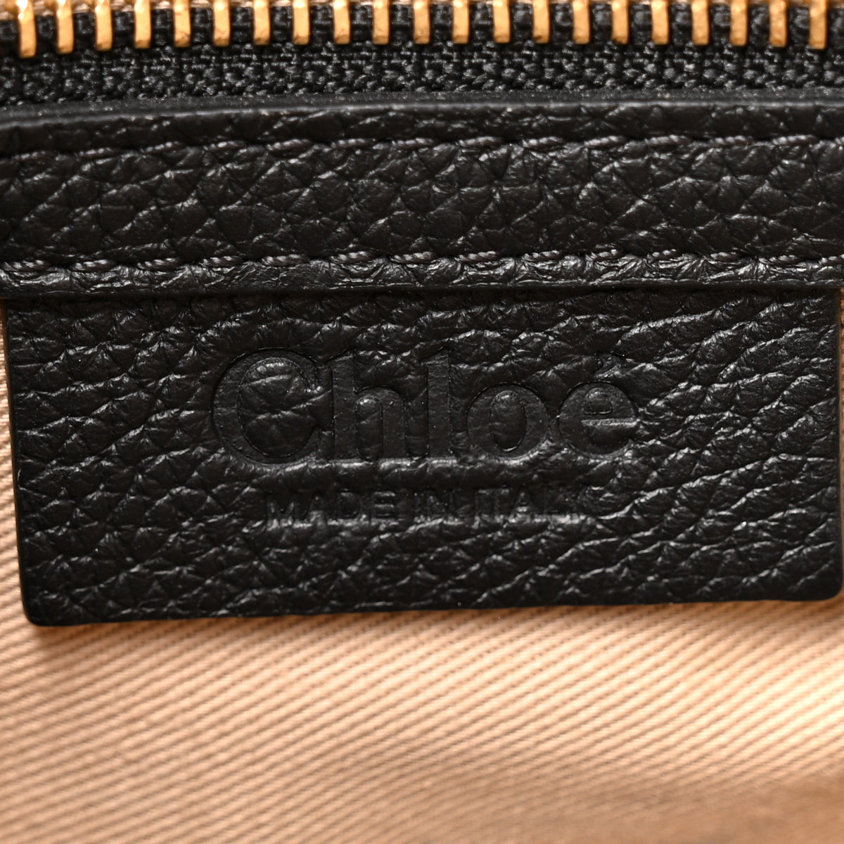 Chloe Calfskin Braided Medium Marcie Double Carry Black 6 of 16