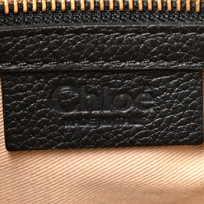 Chloe Calfskin Braided Medium Marcie Double Carry Black 6 of 16