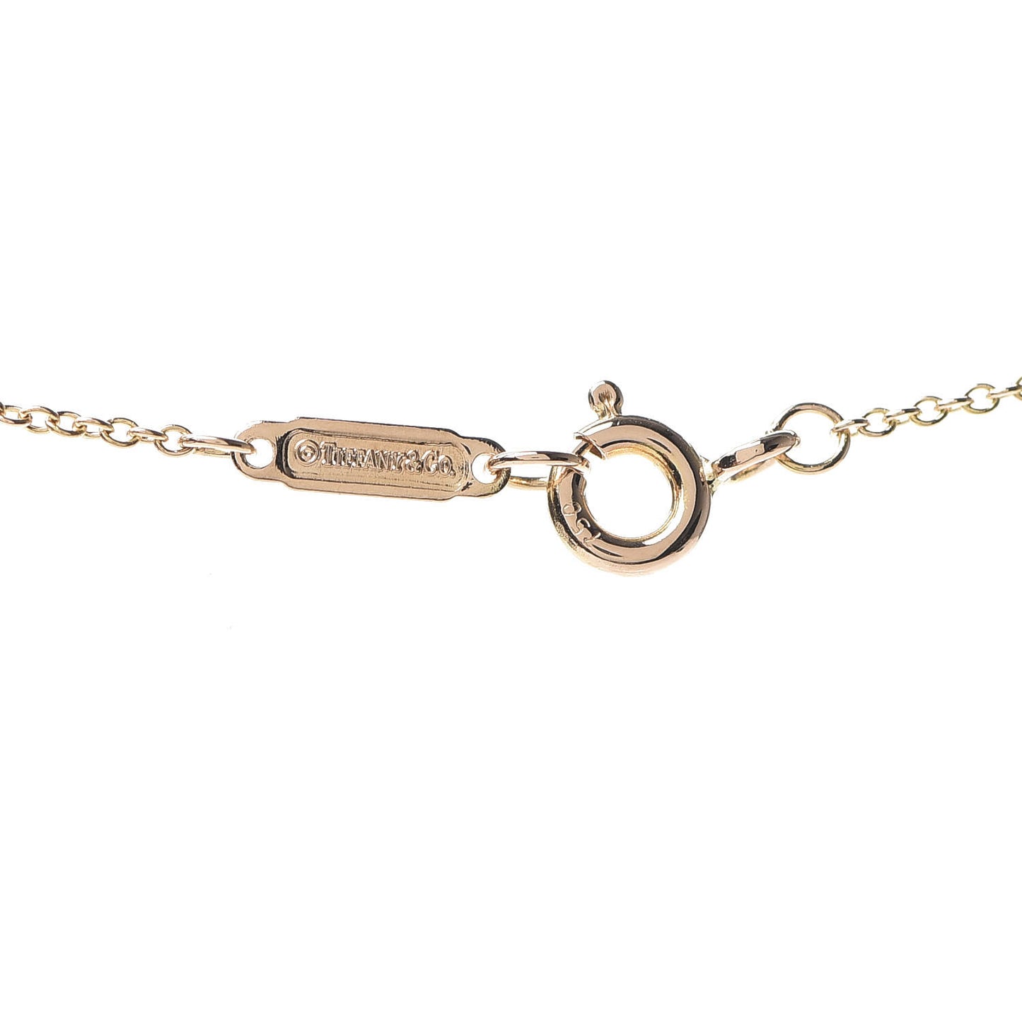 18K Rose Gold Mini Key Pendant Necklace