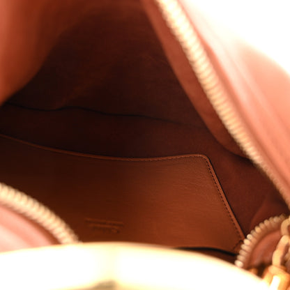 Chloe Grained Calfskin Small Bracelet Hobo Bag Woodrose 5 of 10
