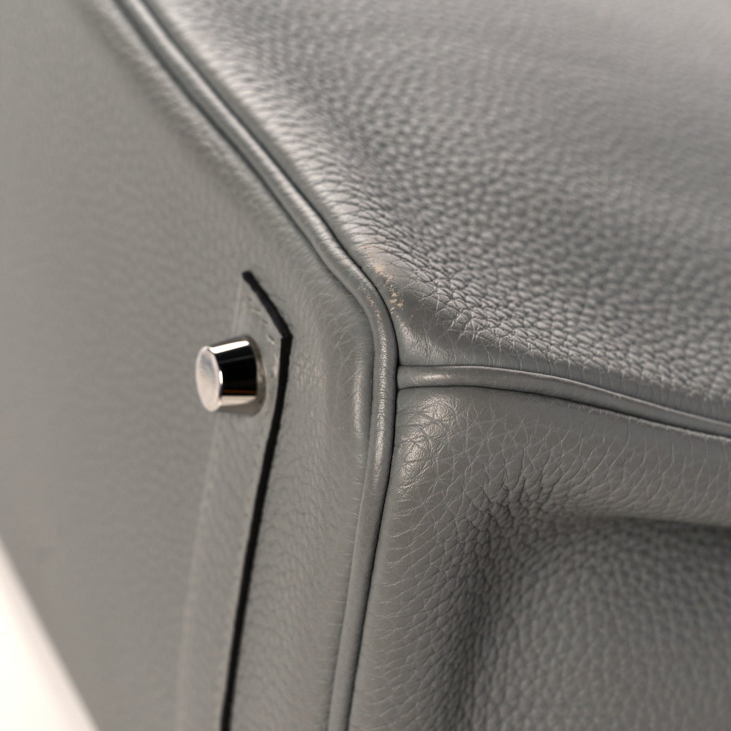 Hermes Togo Birkin 30 Gris Mouette 12 of 38