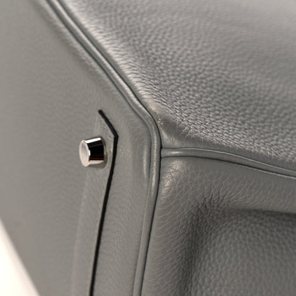 Hermes Togo Birkin 30 Gris Mouette 12 of 38