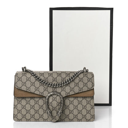 Gucci GG Supreme Monogram Small Dionysus Shoulder Bag Taupe 9 of 9