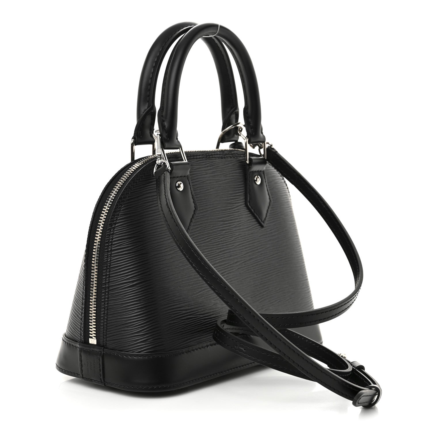 Louis Vuitton Epi Alma BB Black 3 of 9